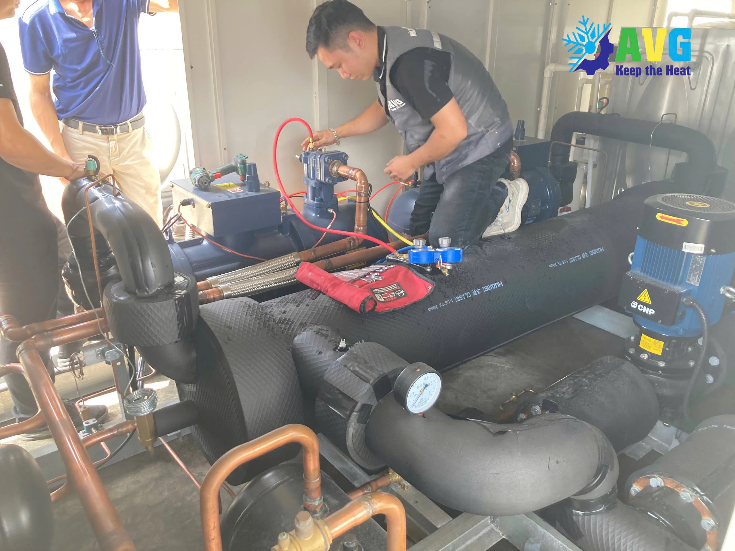 Sửa chữa kho lạnh công nghiệp
