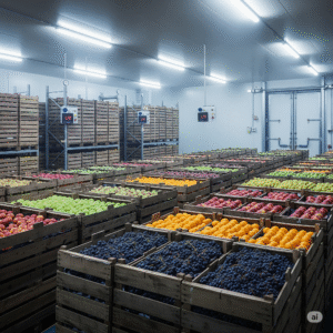 kho lạnh bảo quản hoa quả