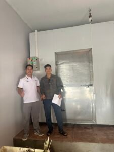 Bàn giao kho trữ đông cá cho công ty KINGFISH