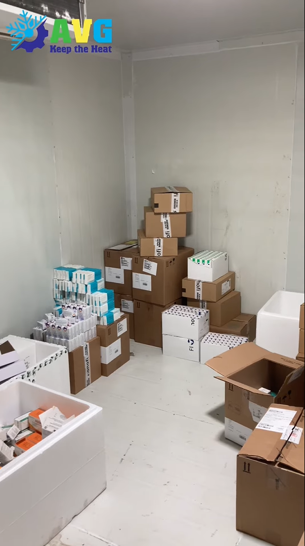 lắp đặt kho lạnh bảo quản vaccine đạt tiêu chuẩn GSP