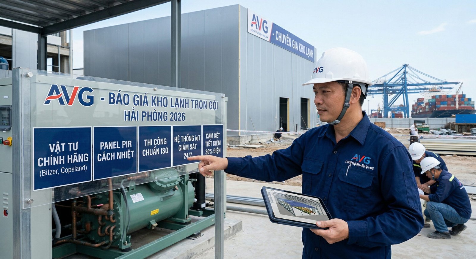 2026 Báo Giá Thi Công Kho Lạnh Trọn Gói Tại Hải Phòng